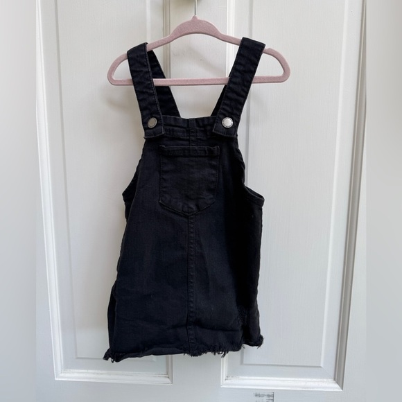 Cotton on Kids Other - Cotton On Kids 2T Girls Black Overalls Classic with Ripped Design